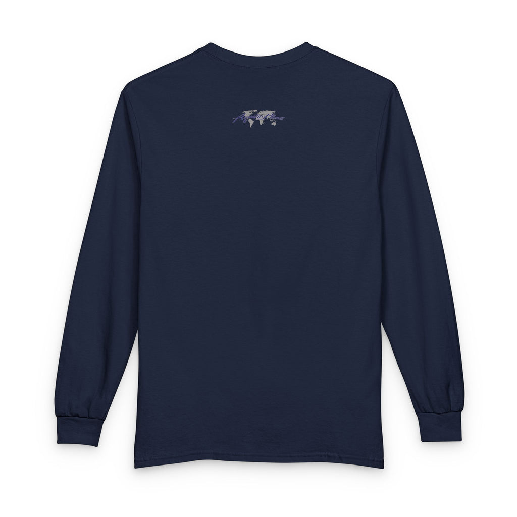 Unisex Long Sleeve T-Shirt Map Logo