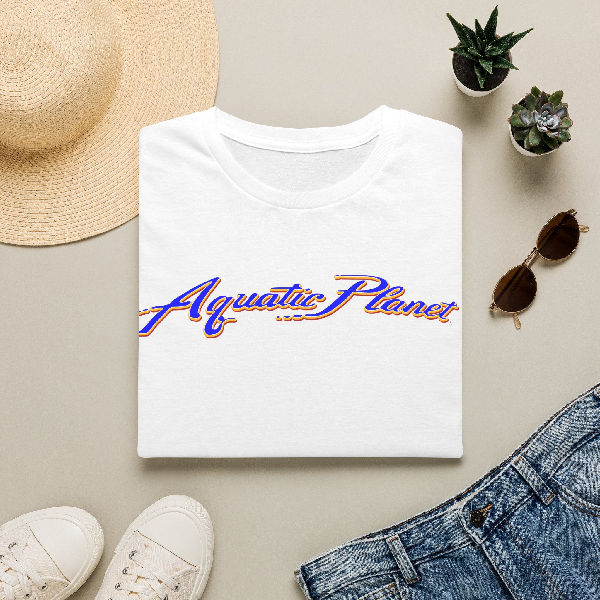 Aquatic Planet Softstyle T-Shirt