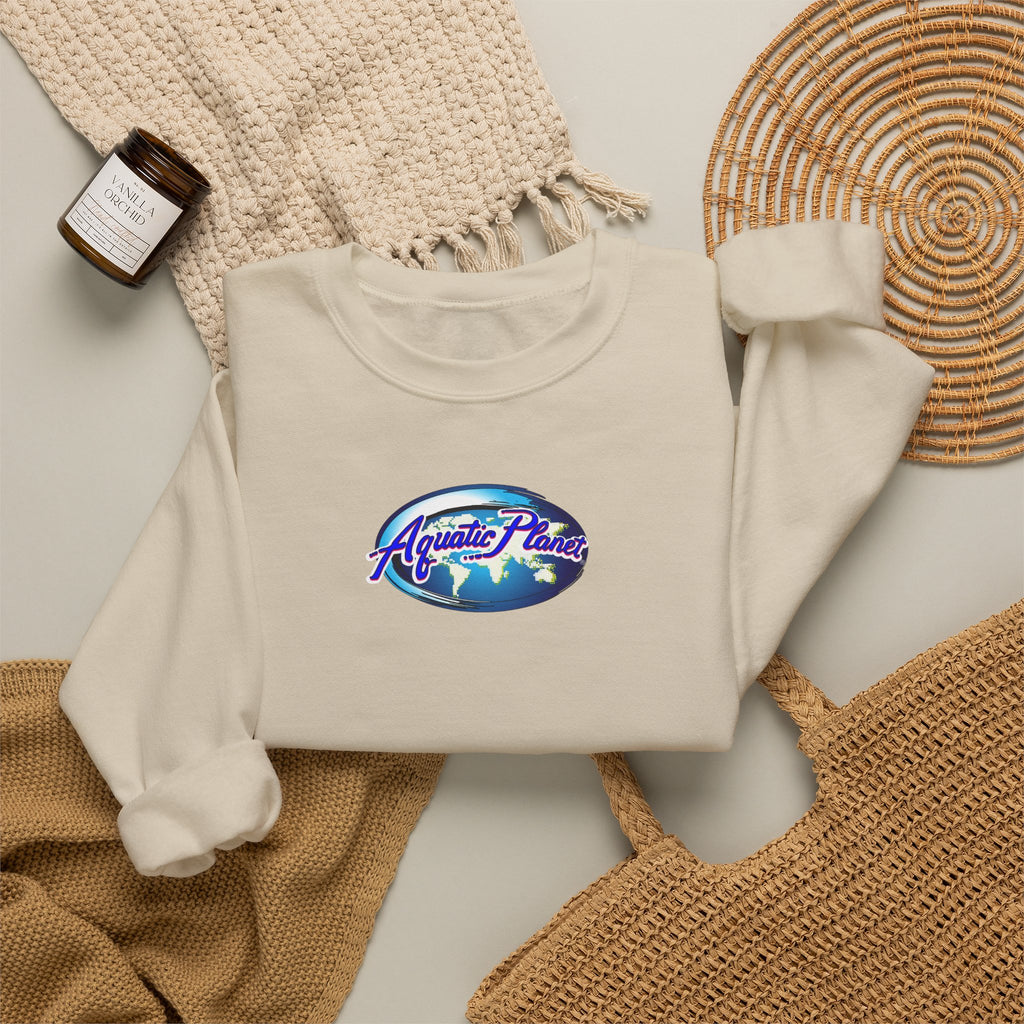 Aquatic Planet Heavy Blend™ Crewneck Sweatshirt