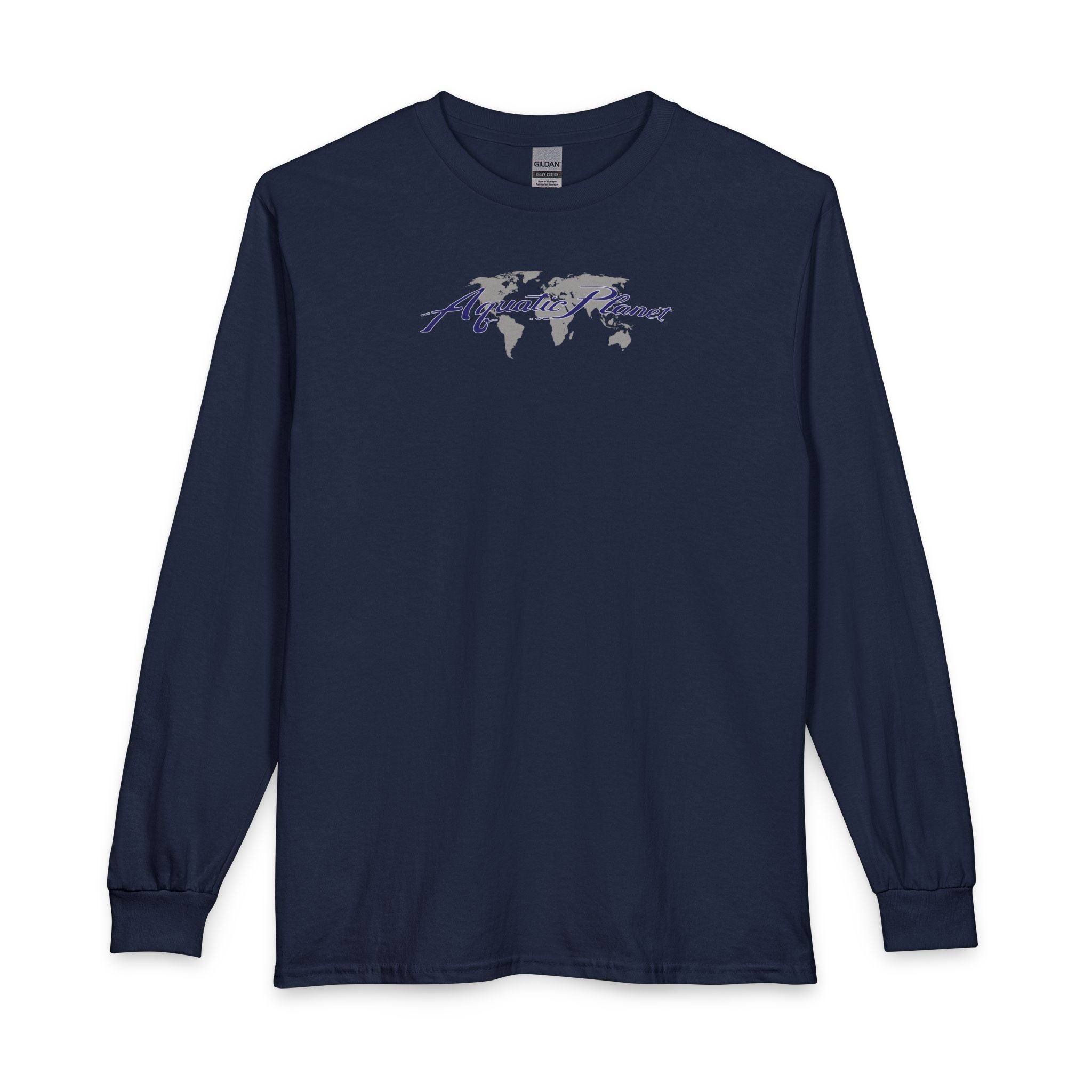 Unisex Long Sleeve T-Shirt Map Logo