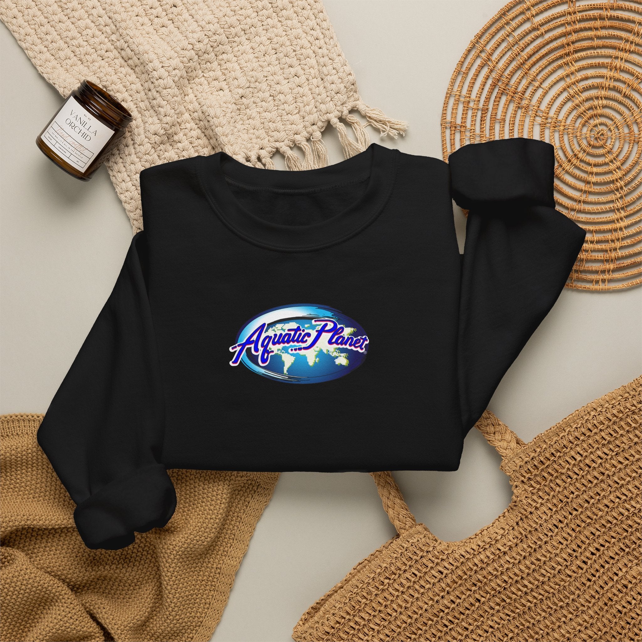 Aquatic Planet Heavy Blend™ Crewneck Sweatshirt