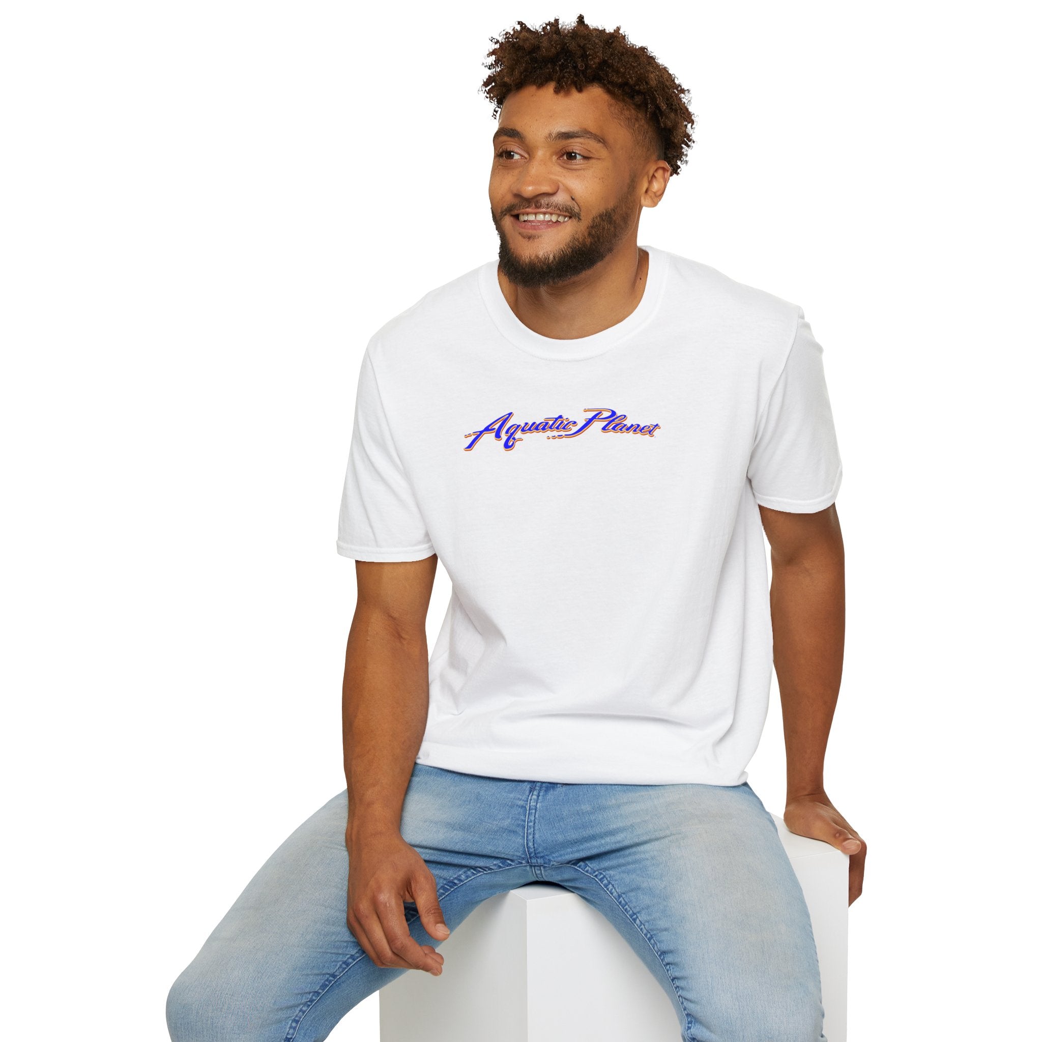 Aquatic Planet Softstyle T-Shirt