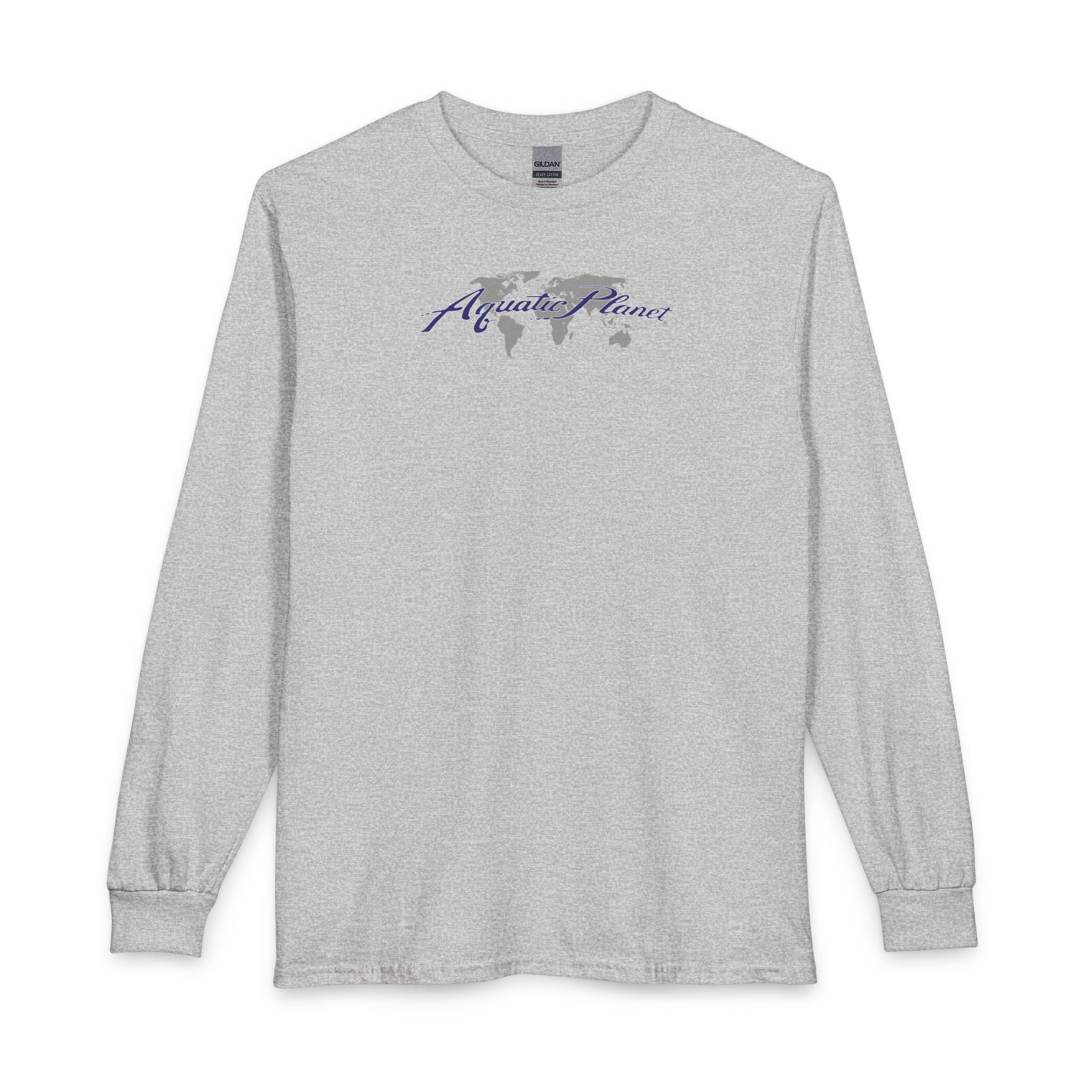 Unisex Long Sleeve T-Shirt Map Logo