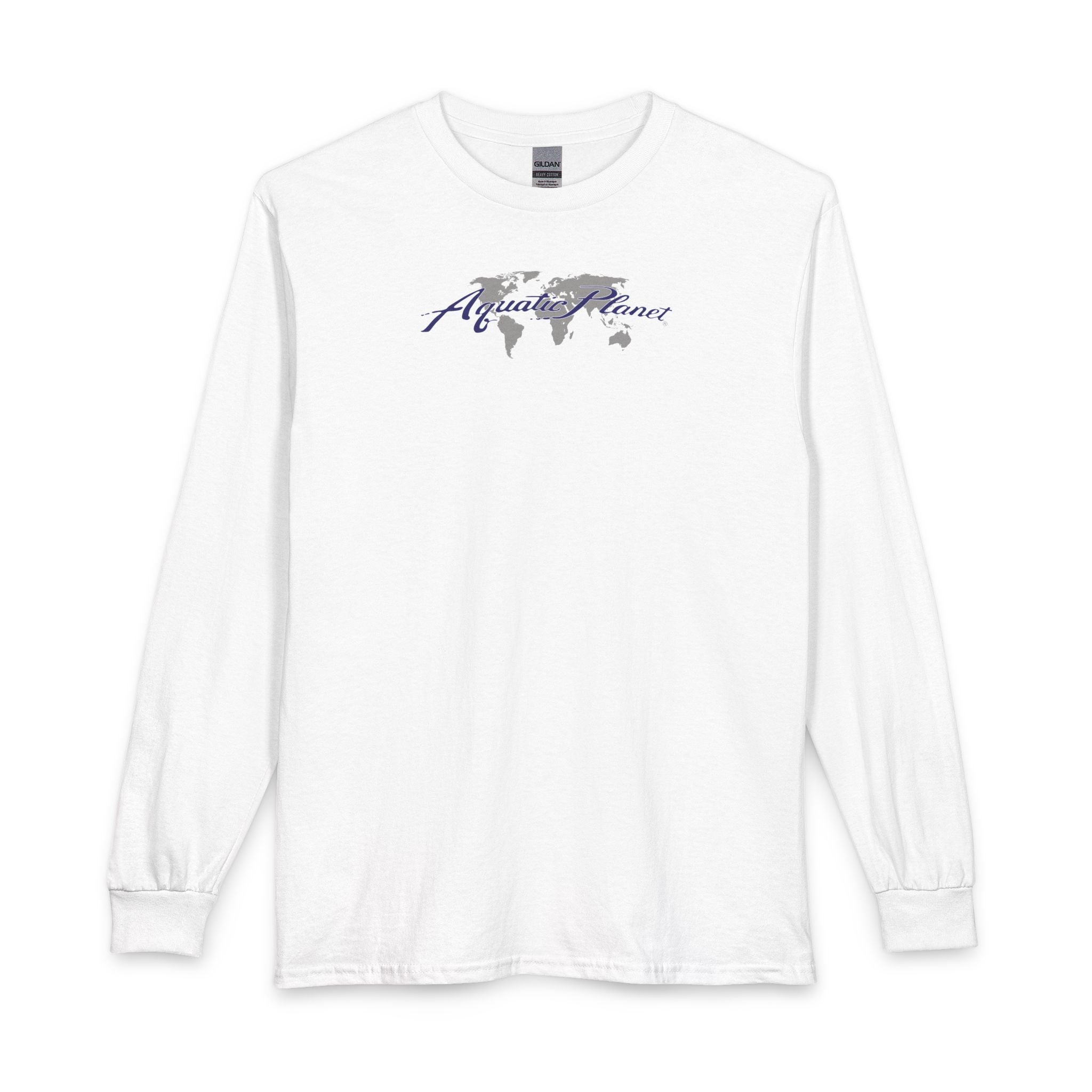 Unisex Long Sleeve T-Shirt Map Logo